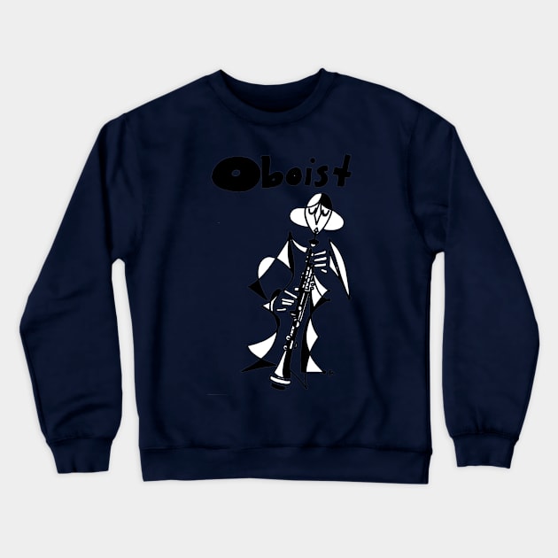 Oboist (Female) by Pollux Crewneck Sweatshirt by WorldofPollux